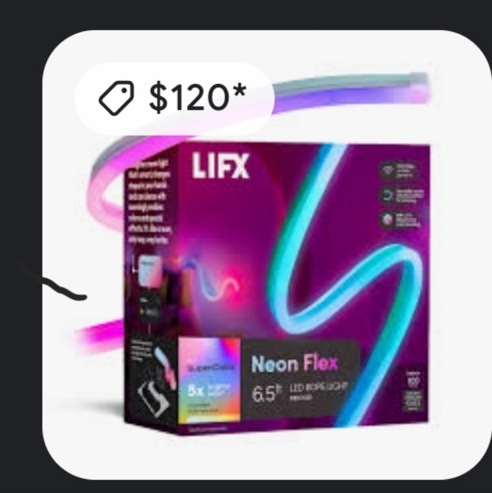 Lifx neon customizable light